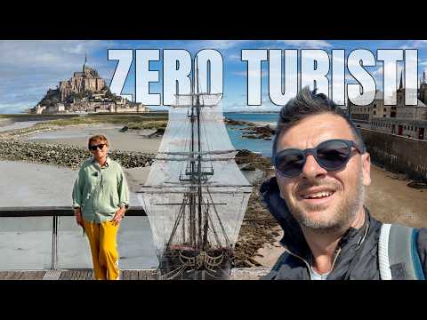 SEGRETO per visitarli SENZA TURISTI: Mont-Saint-Michel e Saint-Malo in Camper 🇫🇷