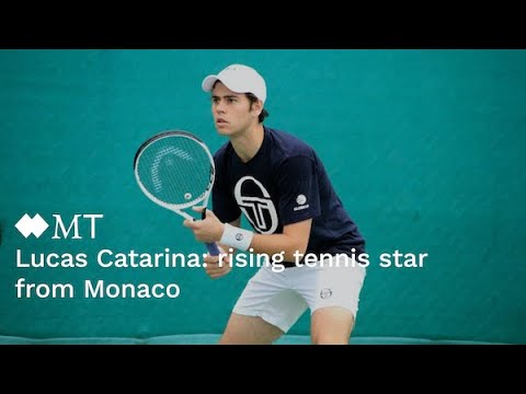 Lucas Catarina: rising tennis star from Monaco