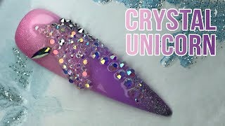 CRYSTAL UNICORN DESIGN WITH SUPER STRONG ACRYGEL