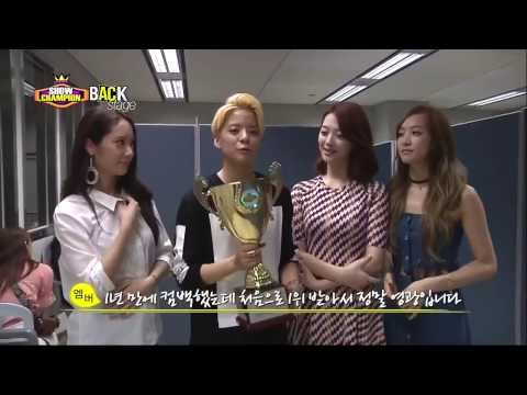 130810 Show Champion Back Stage f(x) Cut