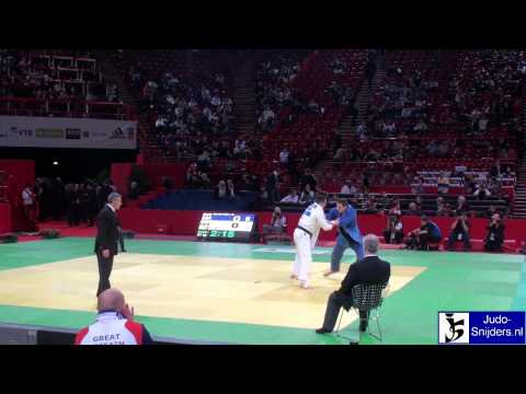 Judo 2010 Grand Slam Paris: Euan Burton (GBR) - Sergiu Toma (MDA) [-81kg] match.