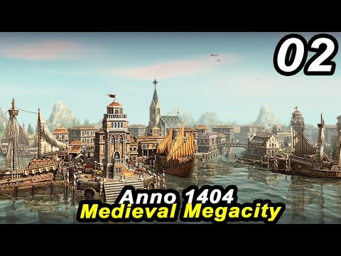 City EXPANSION - Anno 1404 MEGACITY HARDMODE | Citybuilder Strategy Challenge Part 02