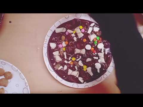 Trying out a chocolate recipe.  such a mess*