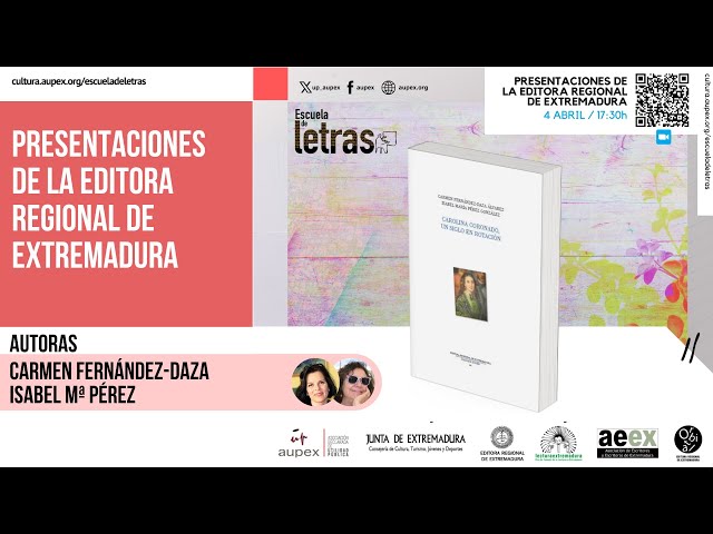 Vídeo relacionado con Carolina Coronado : etopeya de unamujer