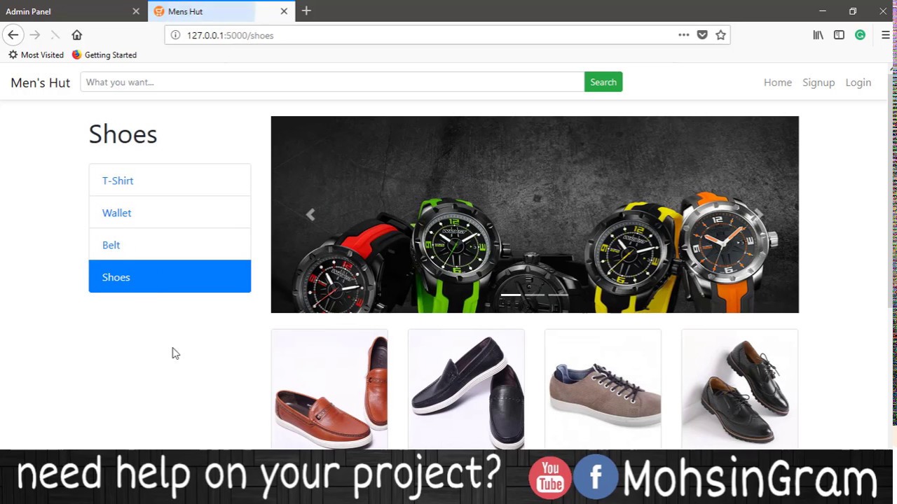 E-commerce/Online Shopping Responsive Full Project With Python-Flask, Mysql, Bootstrap