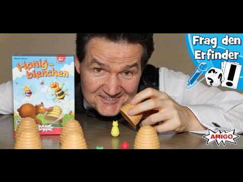 AMIGO Frag den Erfinder: Interview mit Reiner Knizia (Honigbienchen)