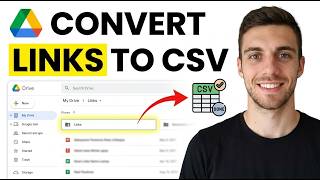 How to Convert Google Drive Links to CSV (Easy Guide)