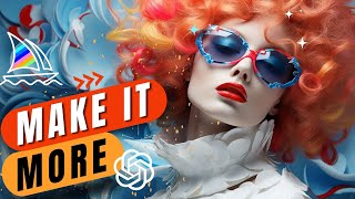 Absurd AI Images: Make it More in ChatGPT 4 & Midjourney