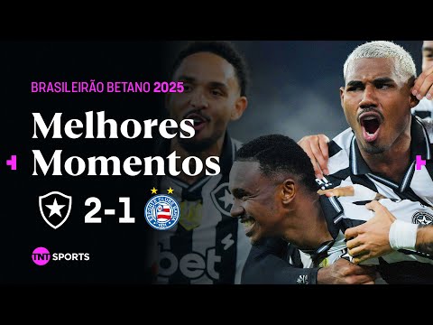 FOGÃO ENTROU NO G-4! Botafogo 2x1 Bahia - Melhores Momentos - Brasileirão Betano