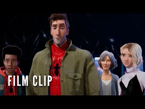 Spider-Man: Into the Spider-Verse Clip 'Miles Meets Gwanda 