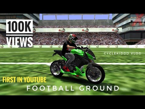 Football Ground in Xtreme Motorbike game | First in youtube | Secret place | Cyclekiddo vlog