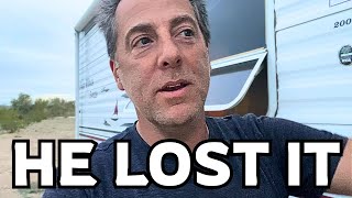 Our Quartzsite Neighbor Lost It… So We Left