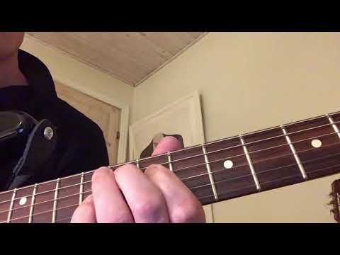 Blues lick, Matt Schofield inspired, A major from V-IV