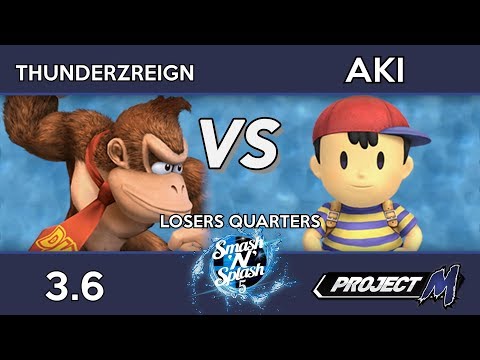 ThunderzReign (DK) vs GHQ | Aki (Ness) - Smash 'N' Splash 5 Losers Quarters
