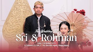 Download lagu ⭕ Live Wedding SRI ❤️ ROHMAN  ❃ New Triwa ❃ 03 Desember 2025 mp3