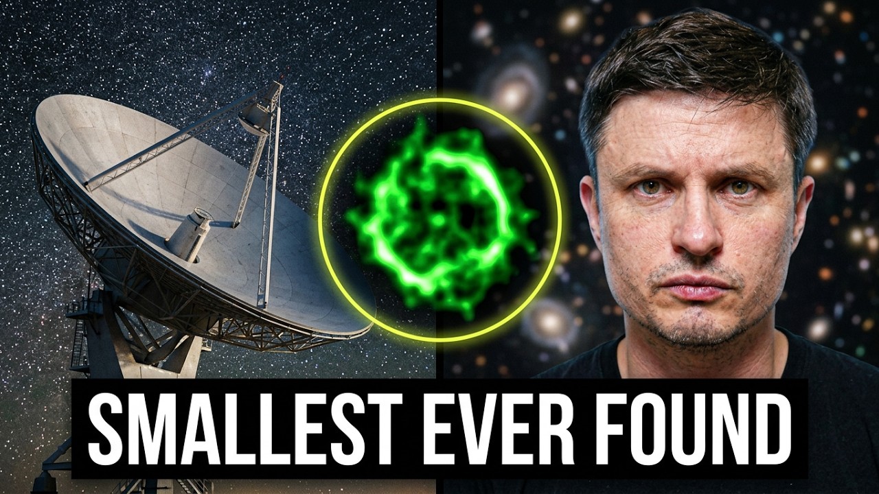Smallest Ever Odd Radio Circle Creates a New Mystery