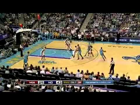Miami Heat vs New Orleans Hornets (76-90) Oct 13,2010