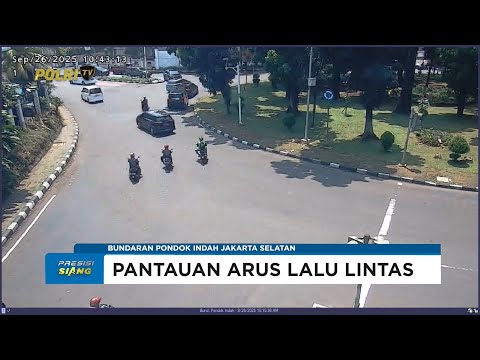 NTMC POLRI - PANTAUAN ARUS LALU LINTAS SIANG 26/09/2025