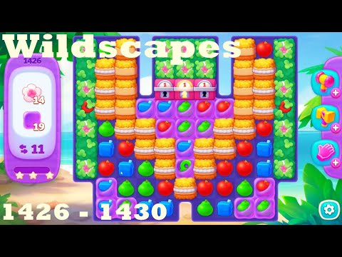 Wildscapes Level 1426 - 1430 HD Walkthrough | 3 - match game | gameplay | android | ios | pc | app