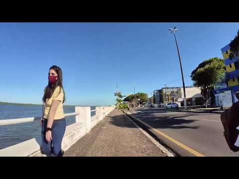 Pedalando do Hidroviário ao Iate Clube de Aracaju.