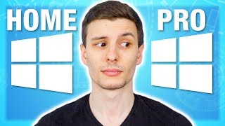 Video thumbnail for Windows 10 Home vs Pro: What's the Difference Anyway? by ThioJoe