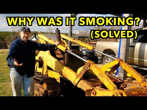 John Deere 1010 Repairs & Test Drive After Engine Rebuild.