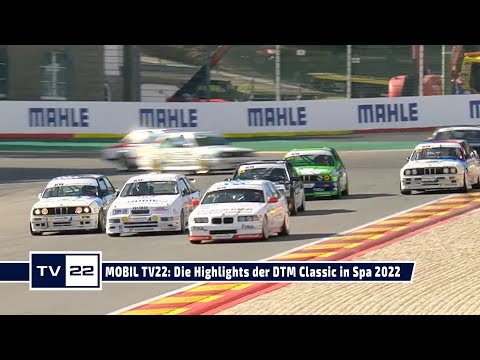 MOTOR TV22: Die Highlights des DTM Classic Cup vom Sonntag in Spa 2022