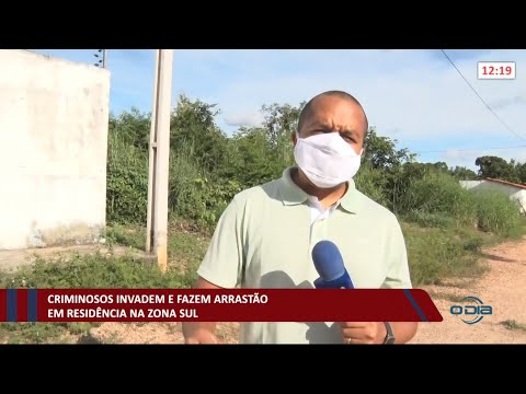 Criminosos invadem e fazem arrastão em residência na zona sul de Teresina 22 04 2021