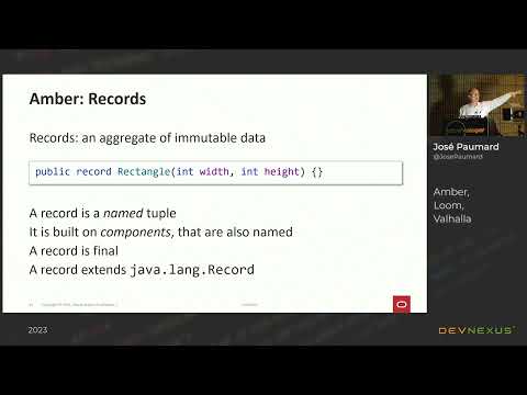 Devnexus 2023 - Amber, Loom, Valhalla - Jose Paumard