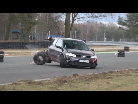 Mariusz Karalus, Renault Mégane II RS - III SuperOES Tor Poznań - 26.02.2022