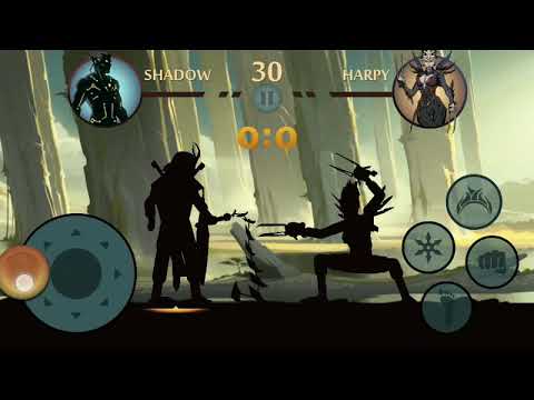 Shadow fight 2 special edition defeating harpy in hot ground score victory it easy to handle