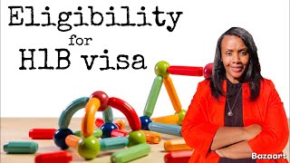 H1B ELIGIBILITY: H1B REQUIREMENTS! TEACH IN THE USA!