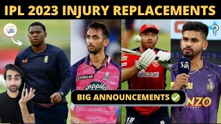 IPL 2023 All Injured Players Update and Replacement List | Sisanda Magala CSK | Shreyas Iyer KKR