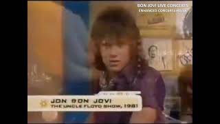 Jon Bon Jovi - What You Want - The Uncle Floyd Show 1981 (4K Remastered)