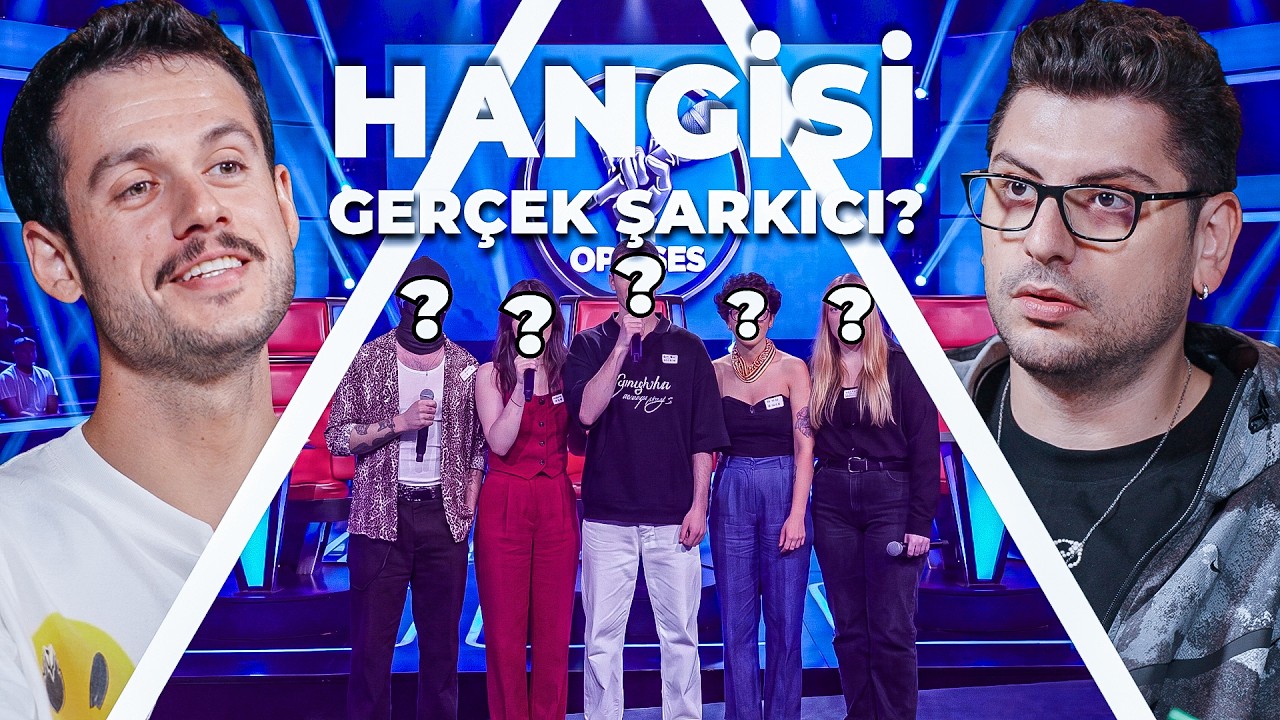 HANGİSİ GERÇEK ŞARKICI? Ft. @AyniSinemalar