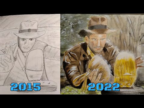 MY DRAWING PROGRESS 2015 - 2022