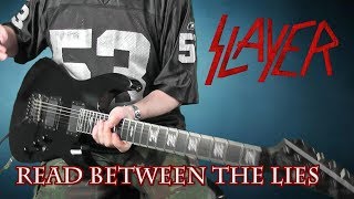 Slayer - Read Between The Lies - guitar cover with solo