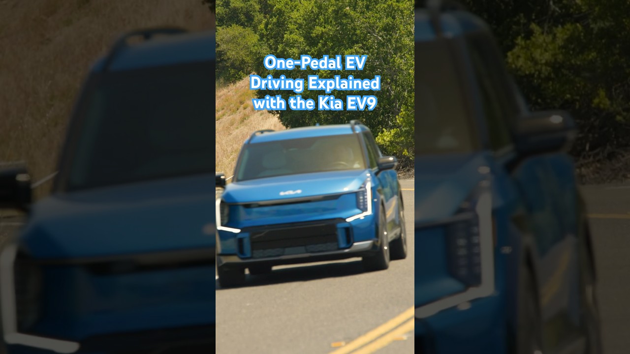 One Pedal Driving Explained with the Kia EV9