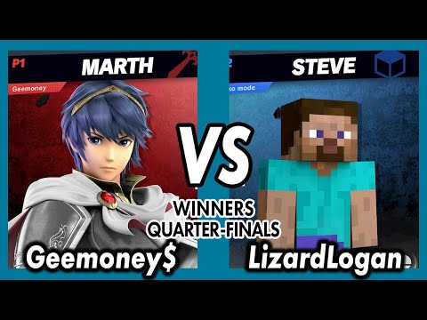 Vortex Smash Weekly Winners Quarter-Finals 9/1/21 - Geemoney$ (Marth) VS LizardLogan (Steve)