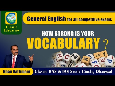 Easy Ways to Improve Your English Vocabulary! How Strong Is Your  Vocabulary||All Competitive Exams