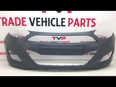 Fits Hyundai I10 2011-2013 Front Bumper Primed No Pdc Or Washer Holes video