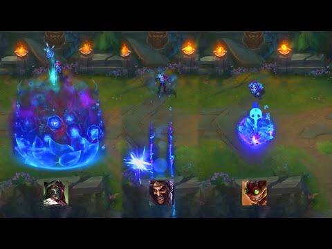 NEW La Ilusion Renata,Ziggs,Qiyana,Draven,Nidalee & Gnar - League of Legends