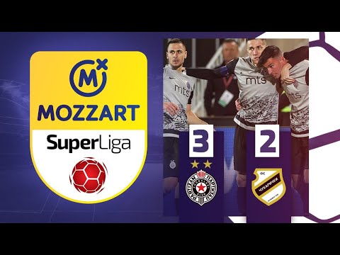 Mozzart Bet Super liga 2022/23 - 15.kolo: PARTIZAN – ČUKARIČKI 3:2 (1:1)