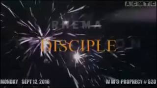 World War 3 Prophecy #520 Sept 12 2016 - R U His Disciple?