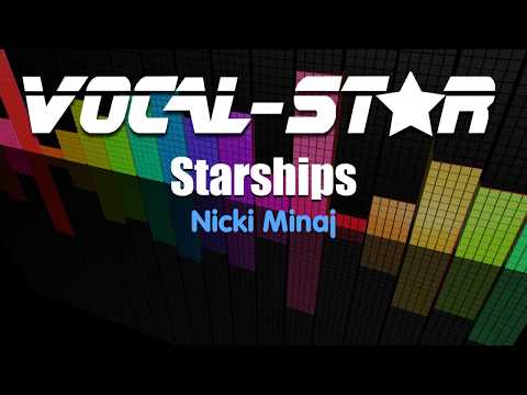 Nicki Minaj - Starships (Karaoke Version) with Lyrics HD Vocal-Star Karaoke