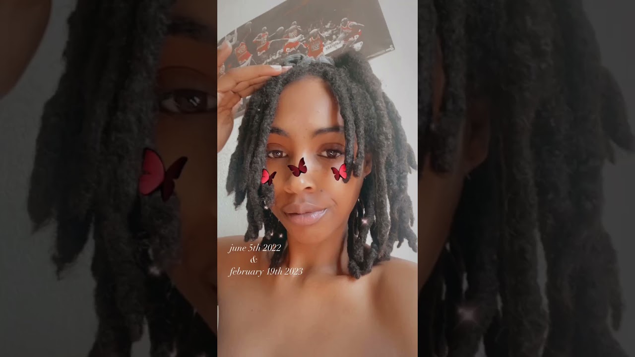 8 months of growth 🫶🏾  #locs #dreadlocks #hairgrowth #locjourney #dreads #hair #dreadjourney