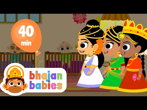 Navaratri Devi Bhajans For Kids | 40 Min Continuous Play 10 Songs | Ganapathy Sachchidananda Swamiji