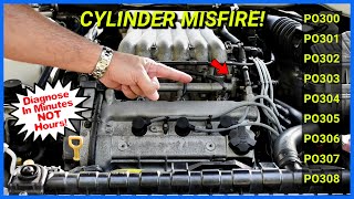 Car Idles Rough And Check Engine Light On (CYLINDER MISFIRE: PO300-PO308)