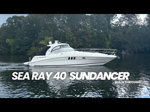 2009 Sea Ray 40 Sundancer Video