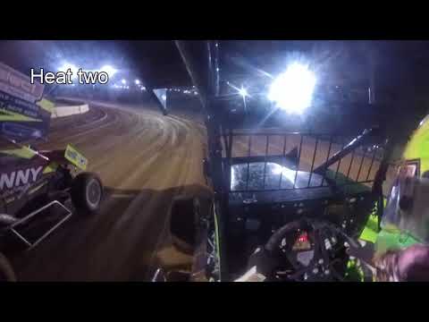 Lightning Sprintcar #78 K20 Honda powered onboard Dan Morris